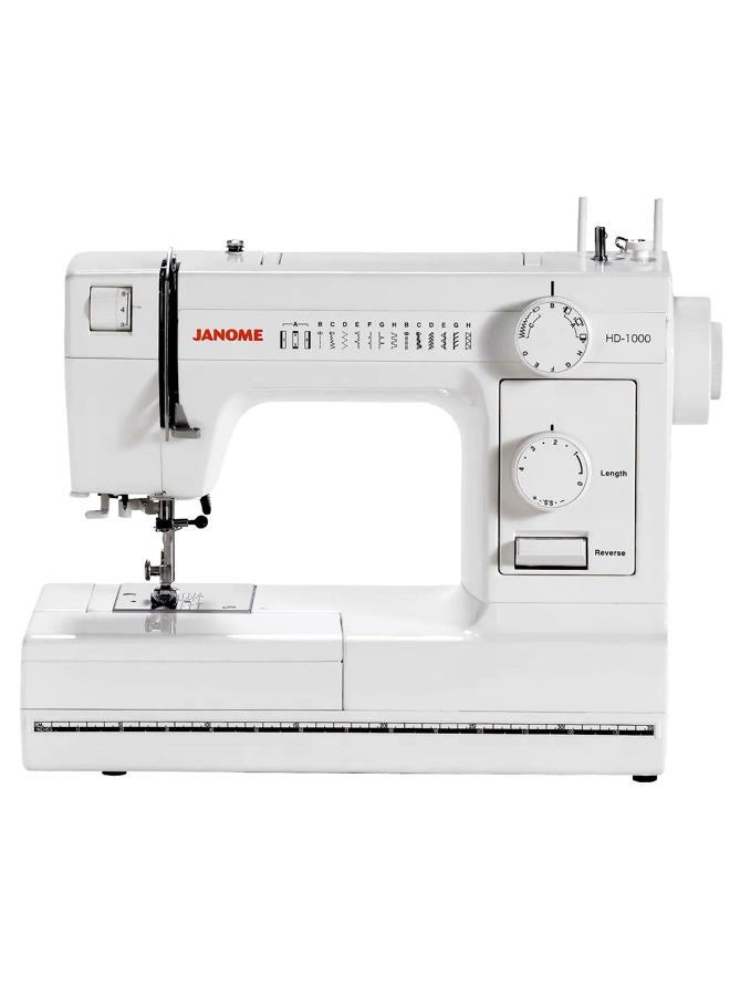 Janome HD1000 Heavy-Duty Sewing Machine with 14 Stitches - Image 1