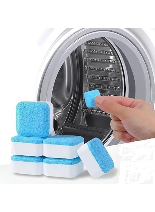 12PCS Washing Machine Cleaner Tablets – Effervescent Deep Cleaning for Washer Drum, Tub & Slot Deodorizing Laundry Machine Cleaning  T-459 - Image 2