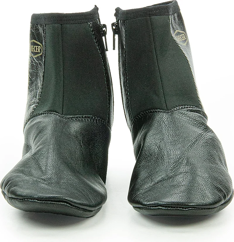 ايهفان Natural Leather Material Patented Zippered Socks
