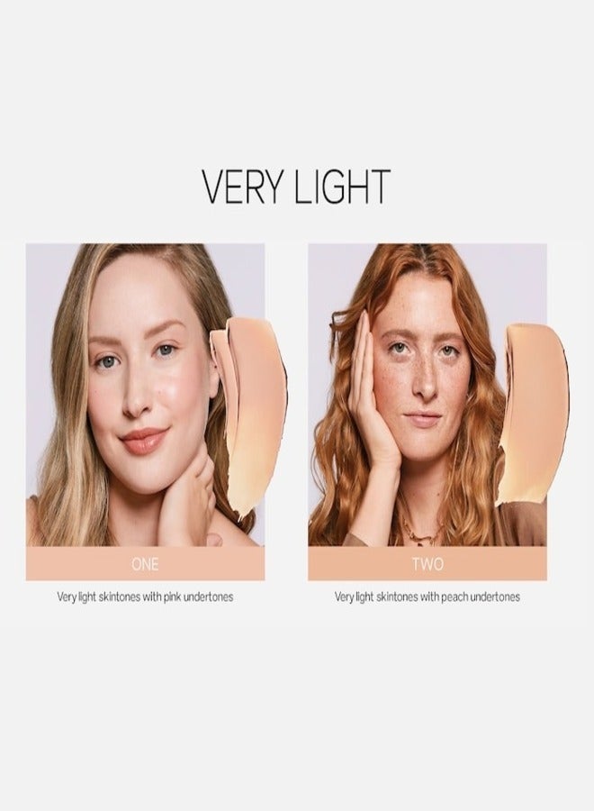 Saie SAIE Slip Tint Weightless Tinted Moisturizer + SPF 35 with Hydrating Hyaluronic Acid -  1 - for pale skin tones with a pink undertone 40ml  - Image 5