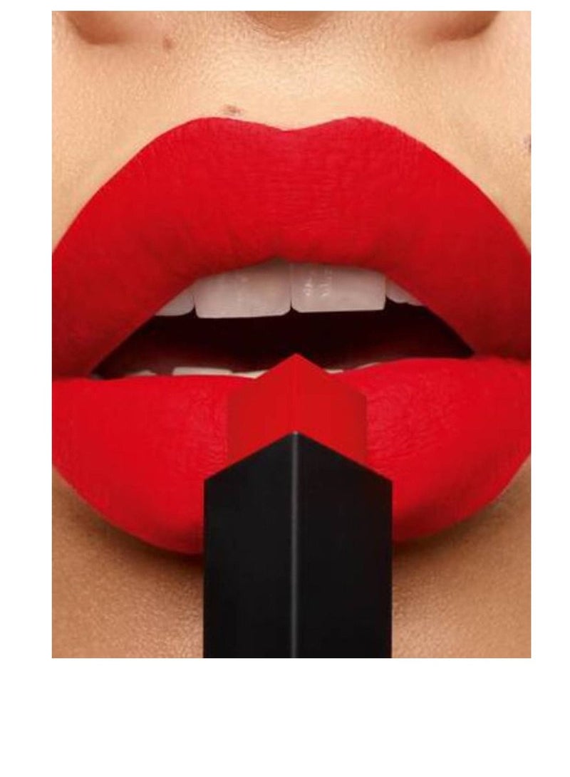 Yves Saint Laurent ROUGE PUR COUTURE أحمر الشفاه النحيف غير اللامع من الجلد 2.2G - 10 CORAIL ANTINOMIQUE - Image 3