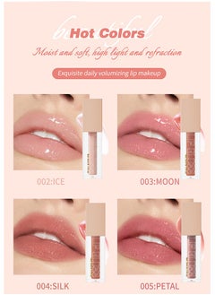 Aqua Mirror Lip Gloss, High Shine Lip Glow, Moisturizing and Moisturizing Pouty Lips, Pearlescent Fine Glitter ( 004:SILK ) - pzsku/Z5BB540089F8983E3C0A3Z/45/_/1720513477/99de80c5-3080-4c4c-901b-45c800d51d69