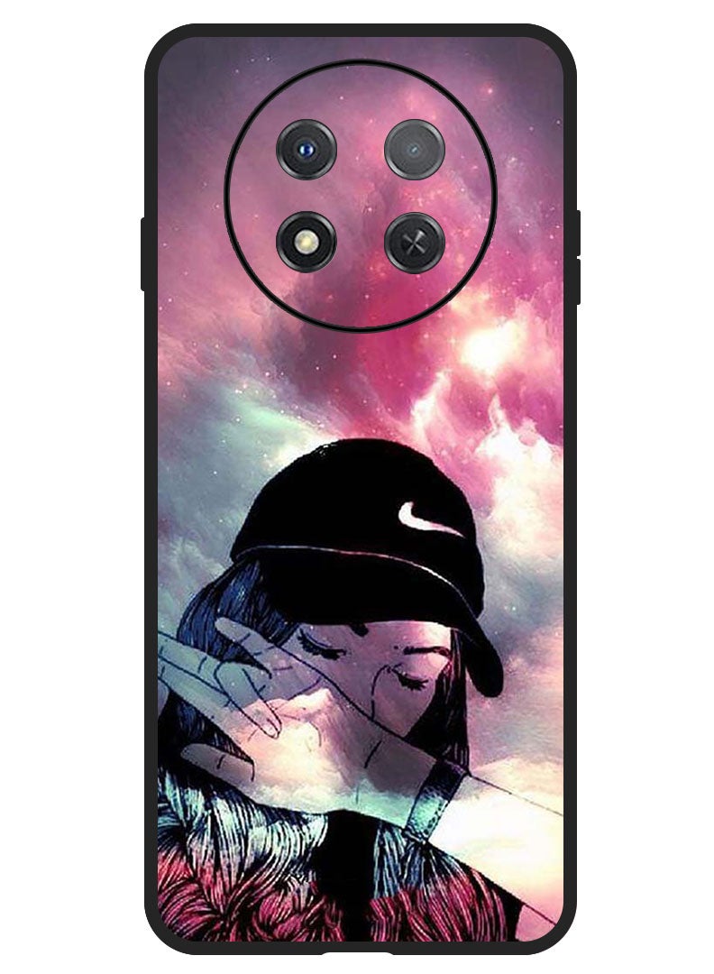 Theodor Protective Case Anti Scratch Shock Proof Bumper Cover For Huawei Enjoy 60X Girl Sob - Image 1