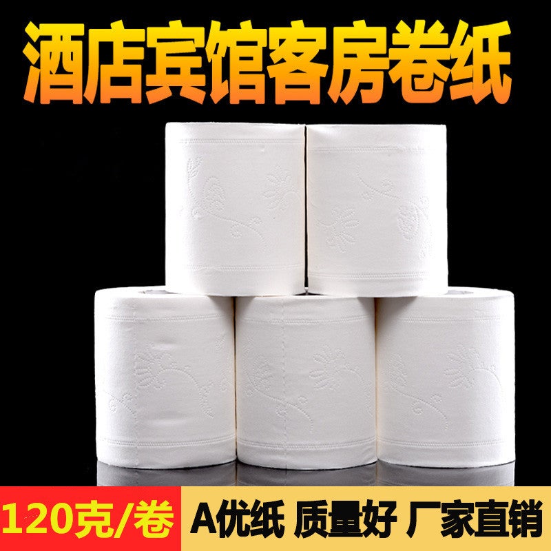 El Toilet Paper 80G Roll Paper Hollow Core Toilet Paper Towel El Club Foot Bath Commercial Paper Towel Factory - Image 1