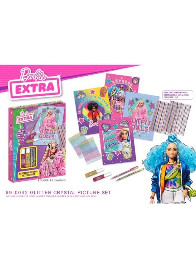 Barbie Extra Glitter Crystal Picture Set - Image 2