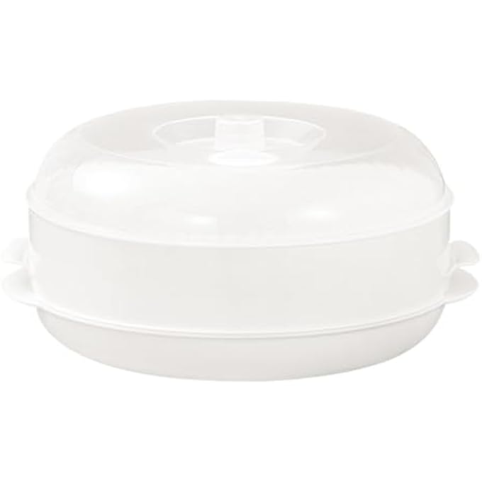 فرن ميكروويف بخاري متعدد الوظائف وعاء قابل للتكديس طباخ خضروات وأسماك لوجبة غداء شقة إعادة تسخين مطبخ خضروات طعام طهي منزلي تحضير الطعام - Image 2