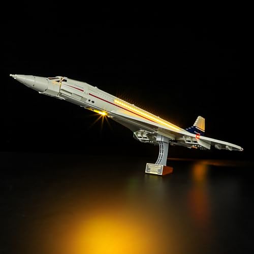BRIKSMAX Lighting Kit for Concorde - Compatible with Lego 10318 - No Lego Set Included - Image 2
