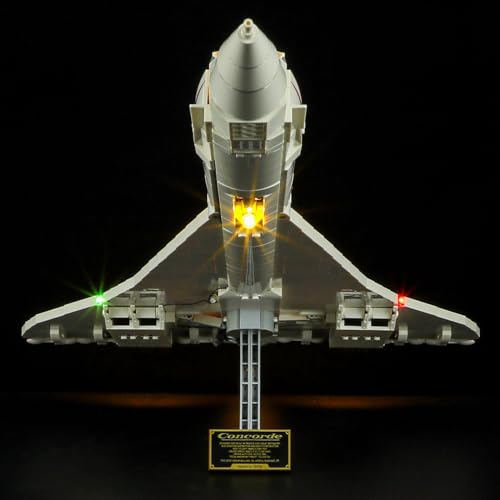 BRIKSMAX Lighting Kit for Concorde - Compatible with Lego 10318 - No Lego Set Included - Image 4