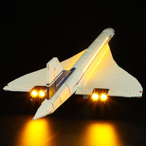BRIKSMAX Lighting Kit for Concorde - Compatible with Lego 10318 - No Lego Set Included - Image 3