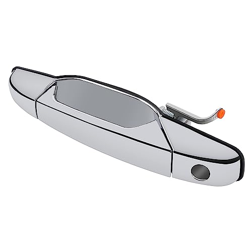 MNJWS Exterior Chrome Door Handle, Front Driver Side - Compatible with 2007-2013 Chevy Silverado Suburban Tahoe GMC Sierra Yukon Cadillac Escalade - Replace 20828258, 22738721, 25960525, 84053434 - Image 1