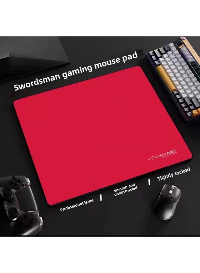F Fine Face ISART Pad Sword Maker Mouse Pad Zero NFXps Control Desktop Electric Competition Table Swallow Super Large A Game-Color:5mm-285x320mm-no-Pattern:Zero-orange