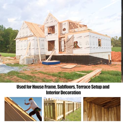 SITLDY 21 Degree Framing Nails 4 SIZES (2"+2-1/2"+3.0") Ring Shank+3-1/2" Smooth Shank), Full Round Head Hot Dipped Galvanized, 100 per Size, 400 Count, Assorted Size, 20 to 22 Degree Framing Nailer - Image 5