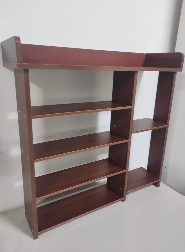 Multi-Tier Wooden Shoe Rack Organizer for Entryway Hallway Storage Furniture Brown 63 x 20 x 60 cm