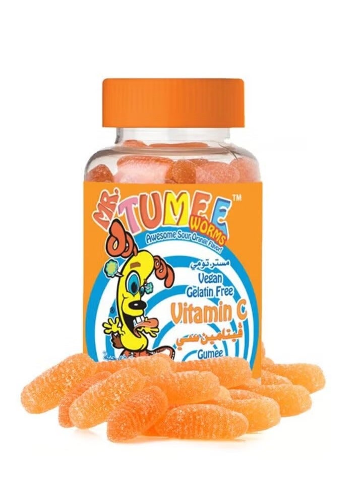 MR.TUMEE Mr. Tumee, vegan gelatin free, Vitamin C  60 Tumees