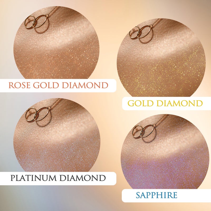 EBIN NEW YORK Egyptian Diamond Hair, Face & Body Glitter Mist - Gold 2.37oz | Quick-Drying, Long-Lasting Shiny Spray for Clothes, Rave, Festival, Travel Essentials | TikTok Trend Items - Image 5