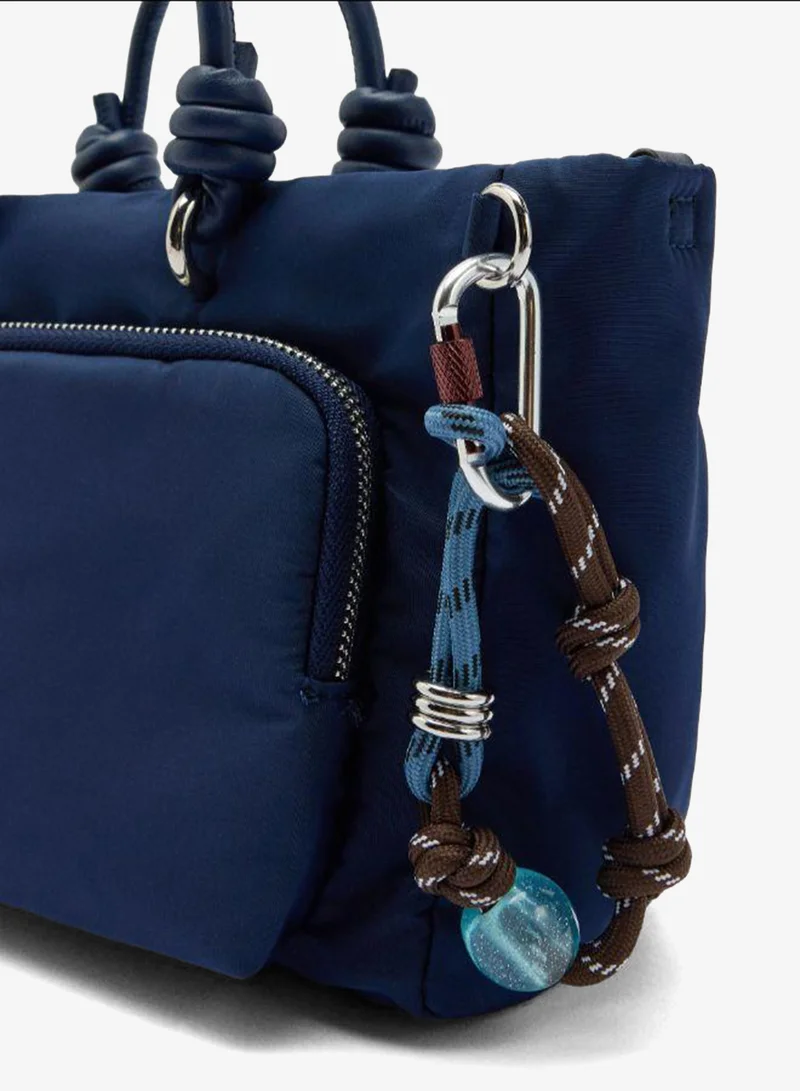 بارفوا حقيبة نايلون مع قلادة