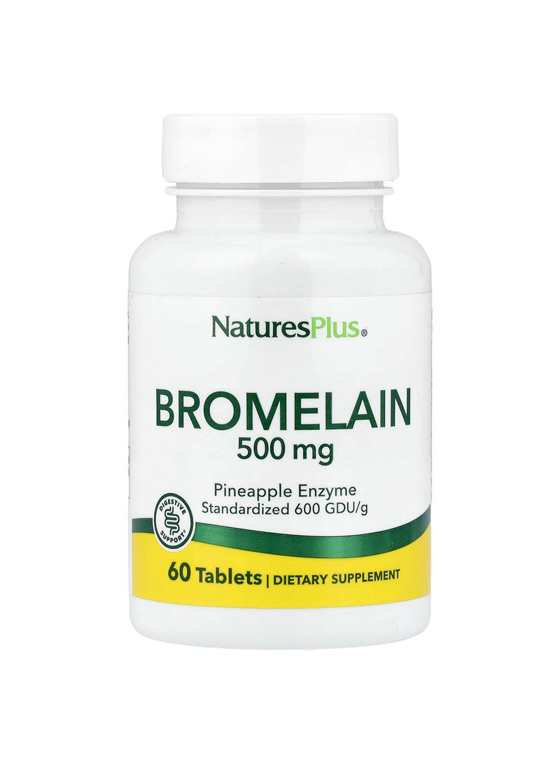 Bromelain, 500 mg, 60 Tablets