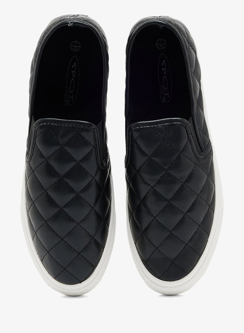 جينجر حذاء مسطح مبطن سهل الارتداء بمنصة - Image 4