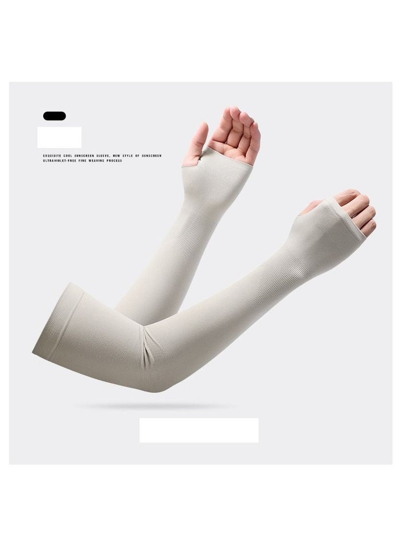 Golovejoy Women's Outdoor Sunscreen Comfortable Breathable Ice Sleeve