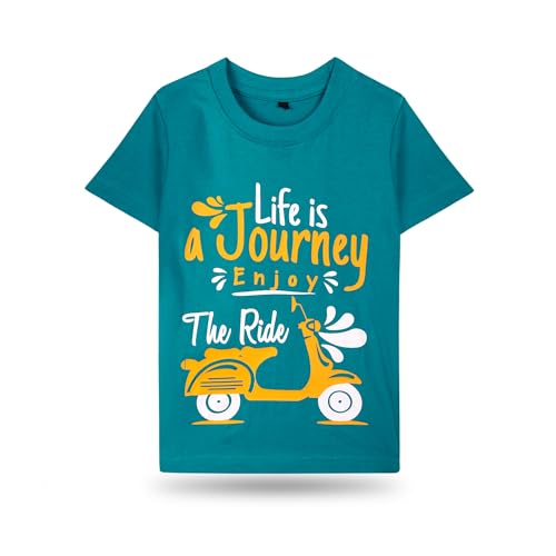 T2F Boy's Cotton Printed Regular Fit T-Shirt (Pack 0f 5) - Image 2