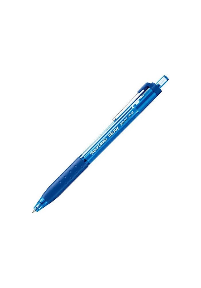Paper Mate InkJoy 300RT Retractable Ballpoint Pens, Medium Point, Blue, 12-Count - Image 2