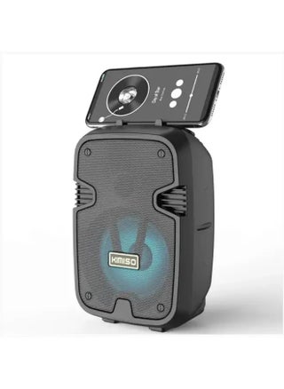 Portable Bluetooth Speaker, 4-inch, LED, Smartphone/Tablet/Laptop Compatible, 10m Range, SD Card, FM Radio, AUX, 3-4 Hours Battery Life - pzsku/Z5BB6A7CEF063A473365DZ/45/_/1721206085/7b7c4f91-33bd-4398-a745-7bd3eb4700dc