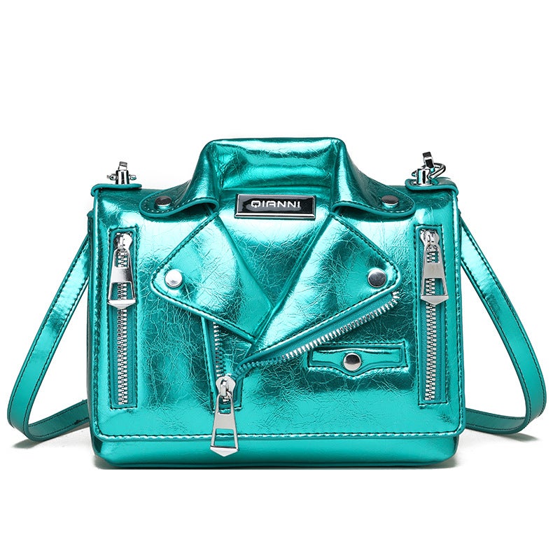 Personalized Clothes Bag Korean Fashion Rivet Bags Girl Shoulder Crossbody Small Square Bag For Women - Image 1