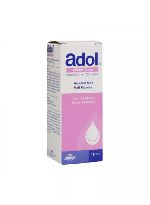 Paracetmol 100 mg/ mL Infant Drops 15 mL