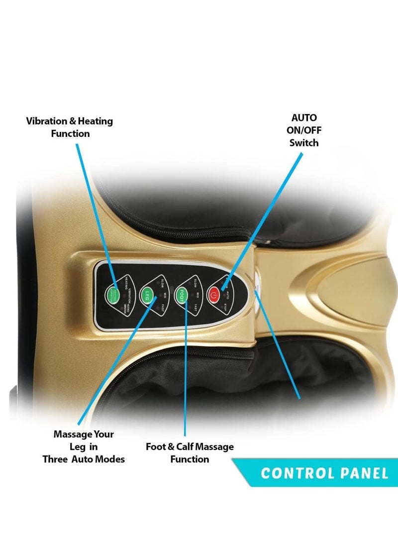 ALCOACH Foot Massager Vibration Kneading Rolling Heating Personal Health Studio Kneading Tapping Air Compression Pressure Feet Massage for Full Relief - Image 5
