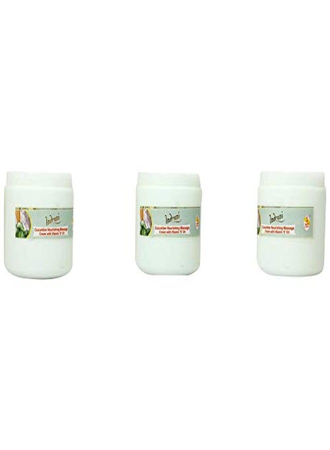 Indrani Cosmetics Indrani Cucumber Nourishing Massage Cream 500 Gm - Image 4