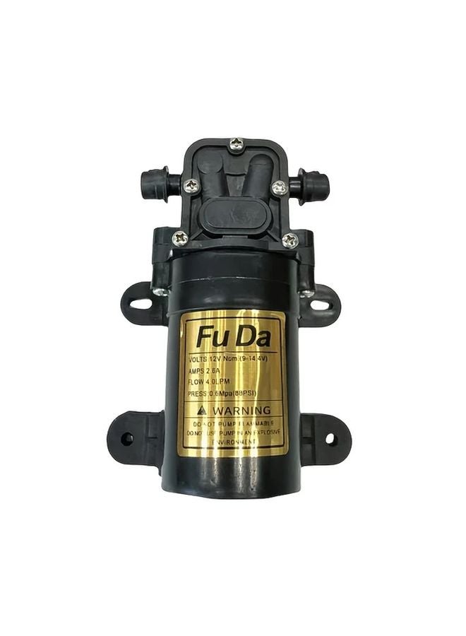 1pc 12V DC High Pressure Water Pump Self Priming Diaphragm Thermal Protection - Image 1