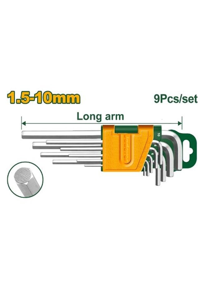 Jadever - Jadever Hex Key 9Pcs 1.5-10Mm  Jdhk1291 - Image 1