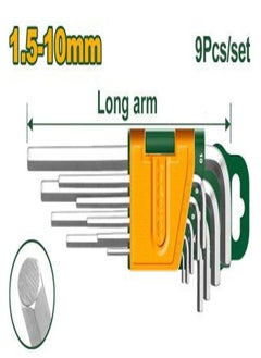 Jadever Hex Key 9Pcs 1.5-10Mm  Jdhk1291