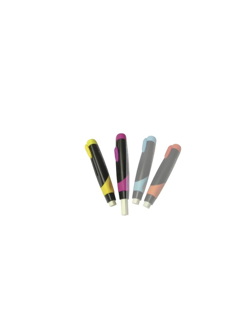 YPlus Y Plus Eraser PEN, rectangular, 24 piece, multi color - Image 4