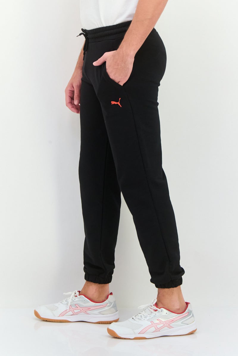PUMA Men Sportswear Fit Brand Logo Training Sweatpants, Black  - Image 4