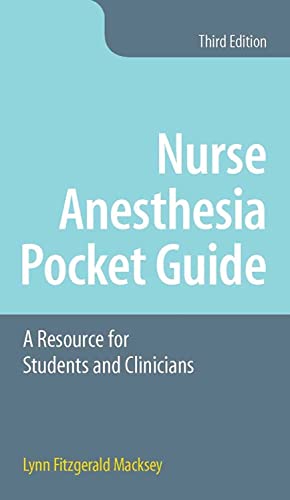 Nurse Anesthesia Pocket Guide
