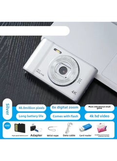 Campus Retro Student Party Camera HD Digital Camera Entry-level Card Machine Portable Photo Wholesale-Body Color:Trial Model  Hd 1080p/eye Protection Screen, No Memory★Not Recommended