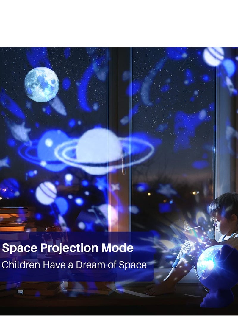 Astronaut Night Light for Kids Nightlight Space Star Projector 360 Degree Rotation - Image 4
