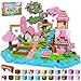 Goody King 150PCS Magnetic Blocks Unicorn Magnetic Building Blocks Stacking Magnets for Kids Strong Magnets Sensory Toy for STEM Learning Toys for Kids 3 Boys and Girls Christmas Birthday Gifts - Image 2