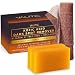VALITIC Kojic Acid Dark Spot Soap with Turmeric Vitamin C Retinol Original Japanese Complex with Hyaluronic Acid Vitamin E Shea Butter Castile Olive Oil 2 Pack and African Net Sponge - Image 2