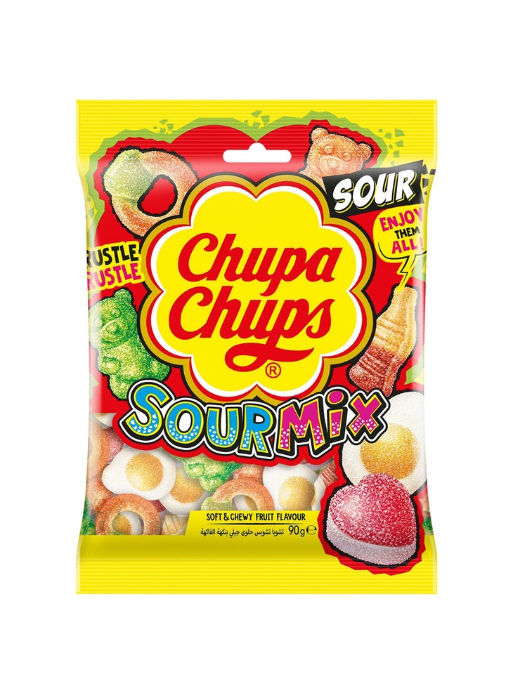 Sour Mix Fruit Gummy Jelly Candy