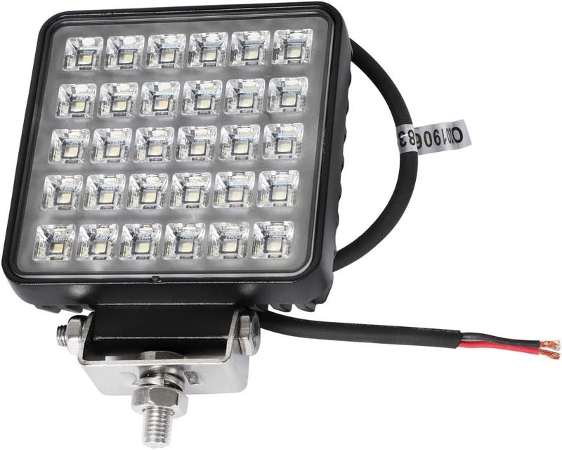 Exzeit 60W LED Work Lights for Truck - 150° Flood LED Tractor Lights, 4200LMS Off Road Lights, 4.4 inches, 12/24 V LED Light Bar - Image 5