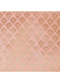Studio Shringaar Studio Shringaar Women's Readymade Pastel Brocade Elbow Length Sleeves Saree Blouse (Peach, 38)  - Image 5
