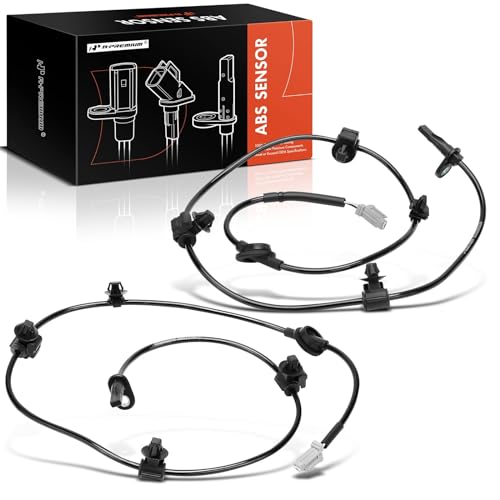 A-Premium ABS Wheel Speed Sensor Compatible with Subaru Models - WRX 2015-2021, WRX STI 2015-2021 - Rear Driver and Passenger Side, 2-PC Set, Replace# 27540VA020, 27540VA030 - Image 1