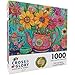 Cross & Glory Cross Glory The Colorful Teapot Garden 1000 Piece Jigsaw Puzzle for Adults Best New Floral Artwork Puzzle Relaxing and Intricate Puzzle Experience - Image 4