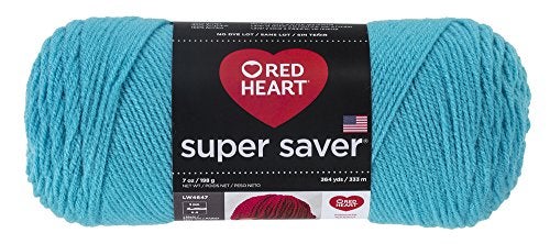 RED HEART Super Saver Yarn, Turqua - Image 1