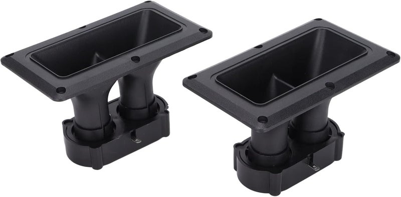 Horn Tweeter 75 150 Dual Drive Ceramic High Sensitivity Piezoelectric Speaker Horn, 2 Piece - Image 1