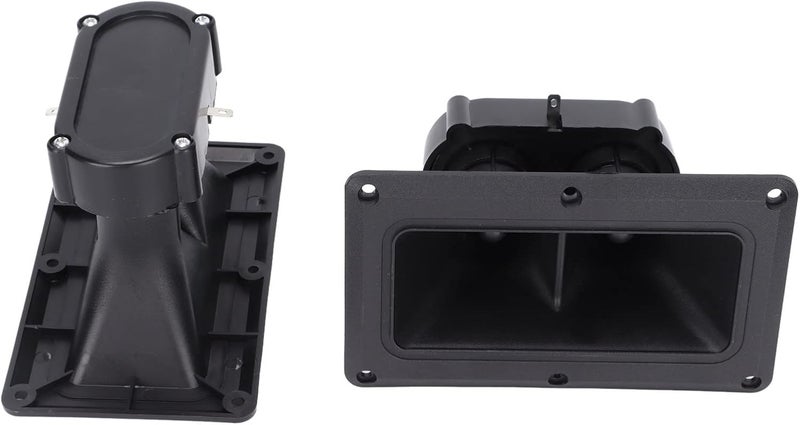 Horn Tweeter 75 150 Dual Drive Ceramic High Sensitivity Piezoelectric Speaker Horn, 2 Piece - Image 2