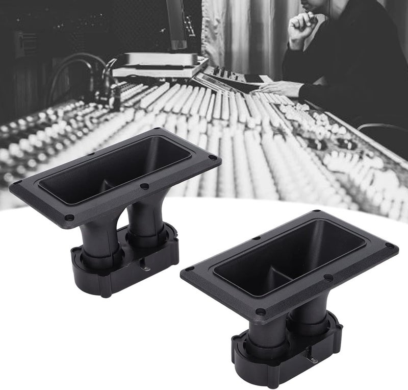 Horn Tweeter 75 150 Dual Drive Ceramic High Sensitivity Piezoelectric Speaker Horn, 2 Piece - Image 3