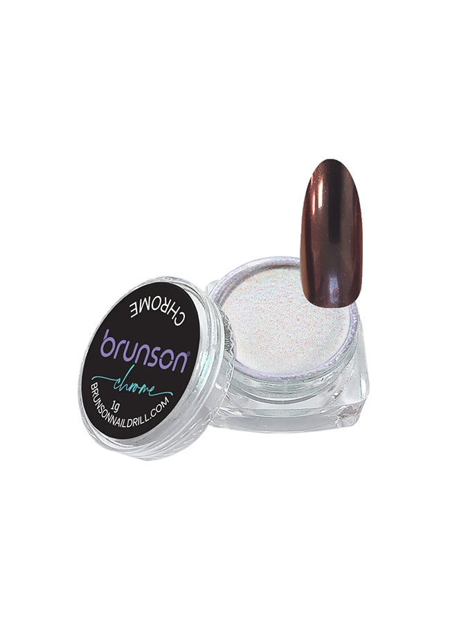 بودرة أظافر معدنية هولوجرافية بتأثير مرآة كروم GH371s